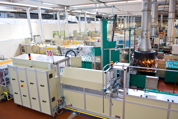 Technology, vials for the pharmaceutical industry, Soffieria Bertolini