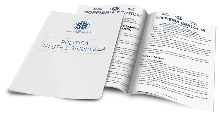 SOFFIERIA BERTOLINI 28_POLITICA per la salute e sicurezza di dipendenti e clienti_2026